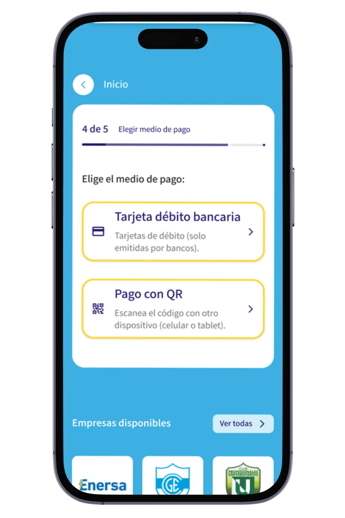 Microcopy claro y directo Multipum