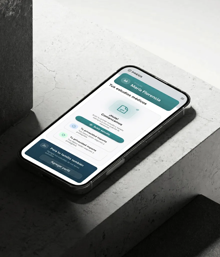 PREOS — Diseño de MVP para una app de salud